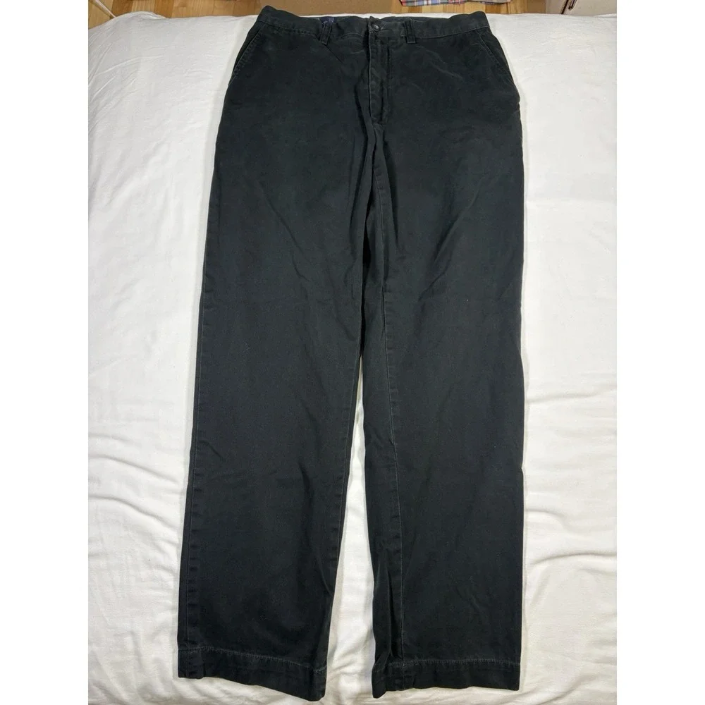 Polo Ralph Lauren Prospect Pant Mens 32x32 Black Classic Polo Chino Cotton